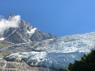 vista de la glacera